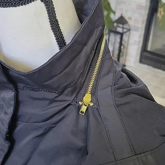 Ciao Milano 1969 Savina Water Resistant Zip Up Hooded  Size Large Rain Jacket - Picture 8 of 17